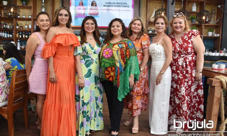 1 RUBI, PAOLA MORENO, LAURA GóMEZ, MARI HADAD, KARIME OSORIO, PATY MORA Y VERóNICA CAMACHO