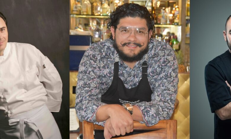 FEDERICO LóPEZ, CHEF BEZA Y DANIELE MULLER