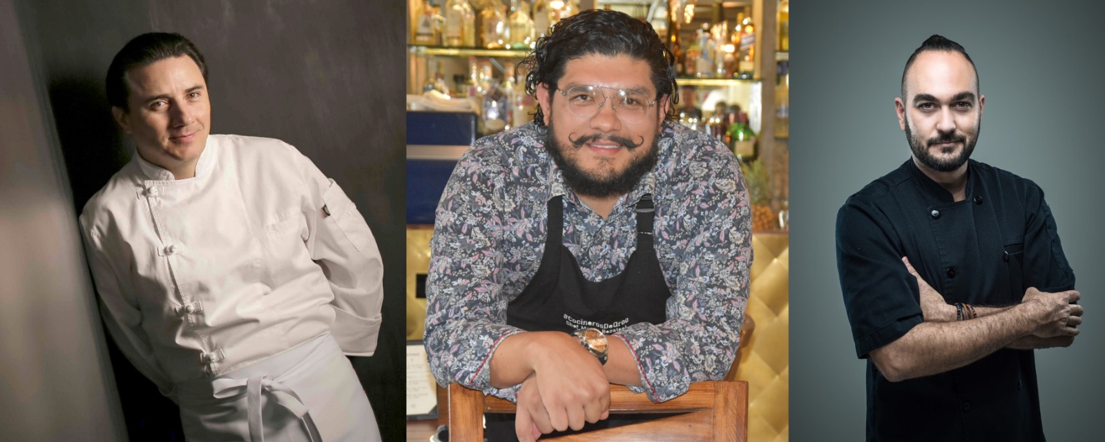 FEDERICO LóPEZ, CHEF BEZA Y DANIELE MULLER