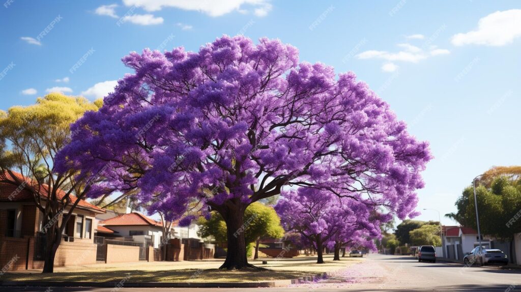 LA JACARANDA ENAMORADA