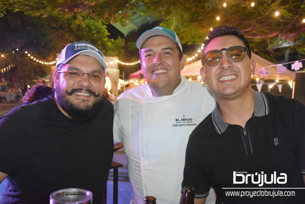 2 CHEF BEZA, DAVID SáNCHEZ Y FERNANDO ZAVALA