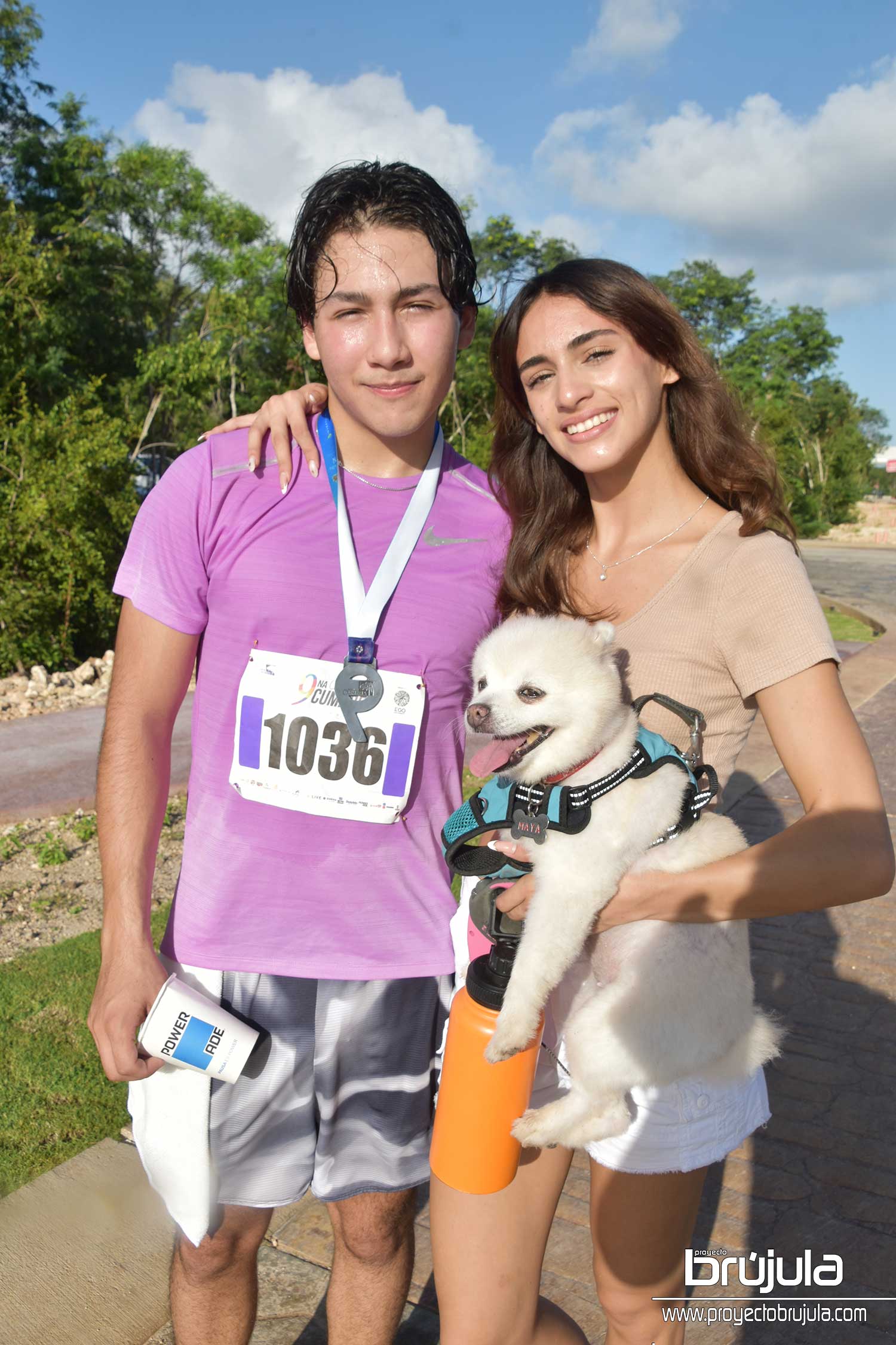 4 ANDRé CRUZ Y LUISA GONZáLEZ CON MAYITA