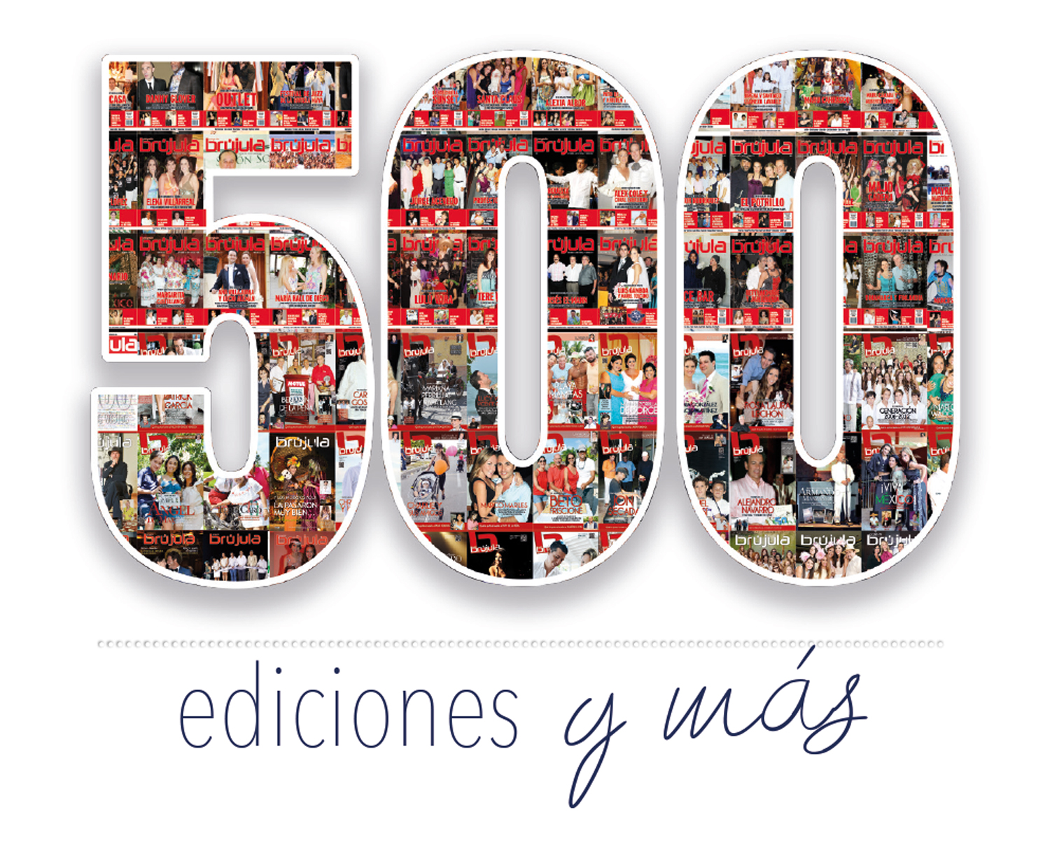 500 EDICIONES REVISTA BRUJULA